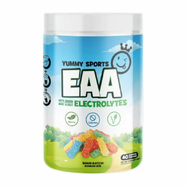 Yummy Sports EAAs Essential Amino Acids Sour Batch