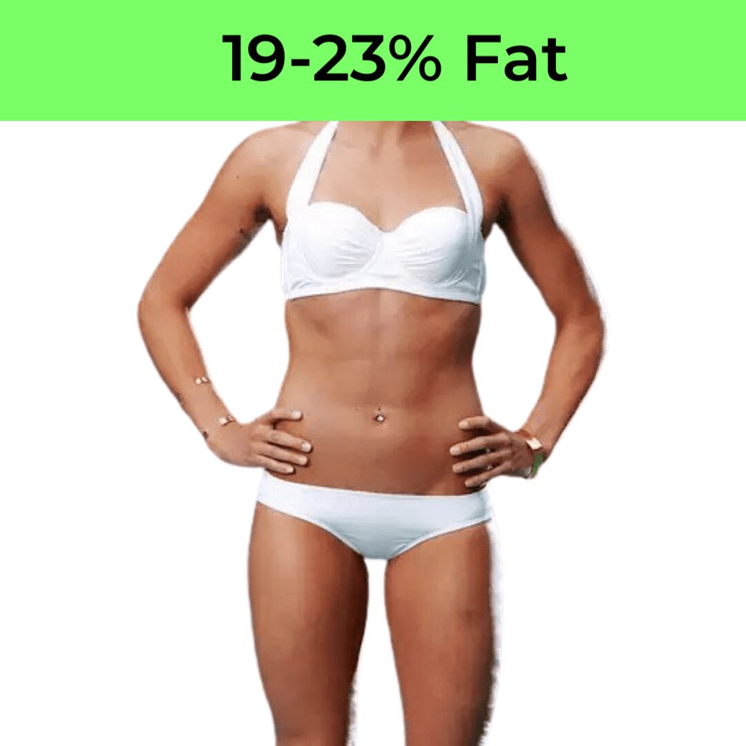 Women 19-23% Body Fat