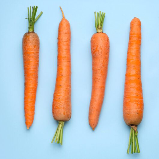 Carrots Fibre vitamin A and beta-carotene