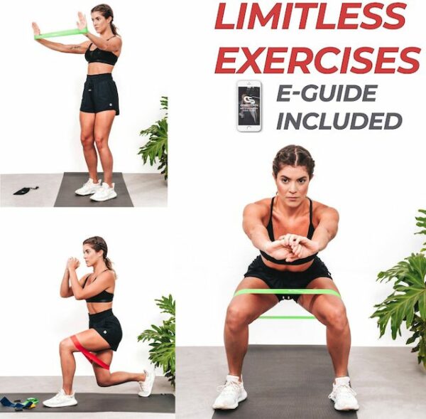 Mini Loop Resistance Bands Endless Exercise