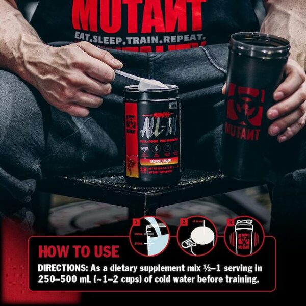 Mutant Madness All-In Pre Workout Promo