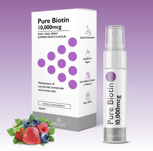 Vitamist Pure Biotin 10,000mcg Marketing Image