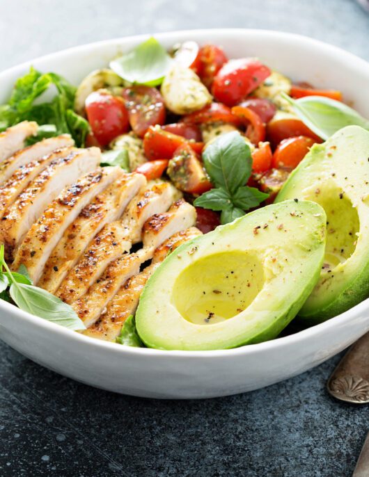 Grilled Chicken Salad With Avocado